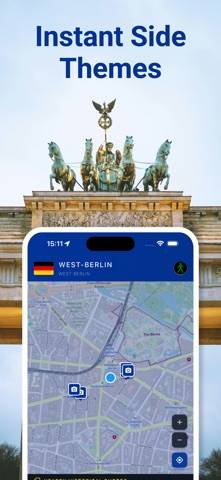 Berlin Wall Explorer App skärmdump
