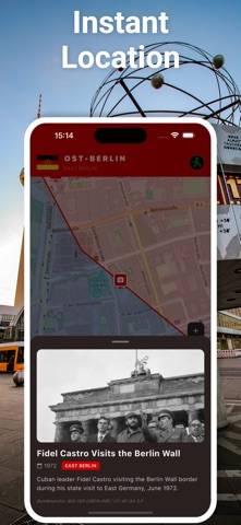 Berlin Wall Explorer App skärmdump