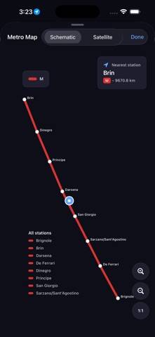 Metro Genova Map Capture d'écran de l'application