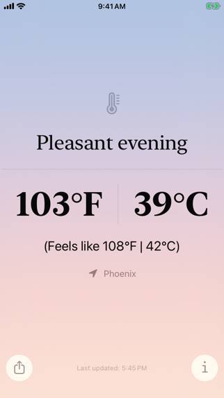 40 Below App-Screenshot