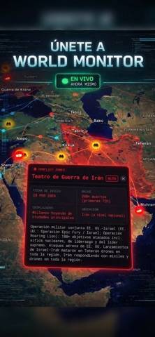 World Monitor - Real-Time News captura de pantalla