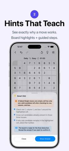 Sudoku: Classic No Ads captura de pantalla