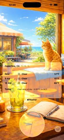Weather Cafe App screenshot