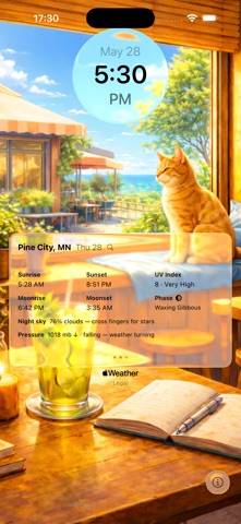 Weather Cafe App screenshot