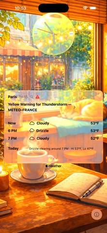 Weather Cafe App screenshot