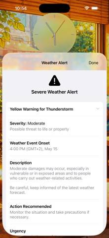 Weather Cafe App screenshot