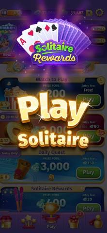 Solitaire Rewards Klondike screenshot