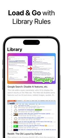 RedirectWeb Pro App skärmdump