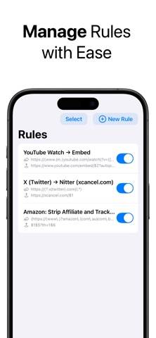 RedirectWeb Pro App skärmdump