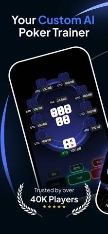 Runout Poker Trainer GTO Coach skärmdump