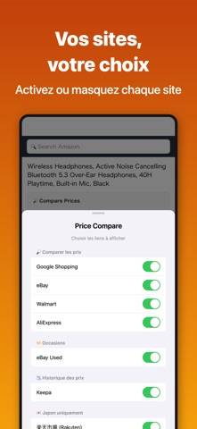 Price Compare : Comparateur Capture d'écran de l'application