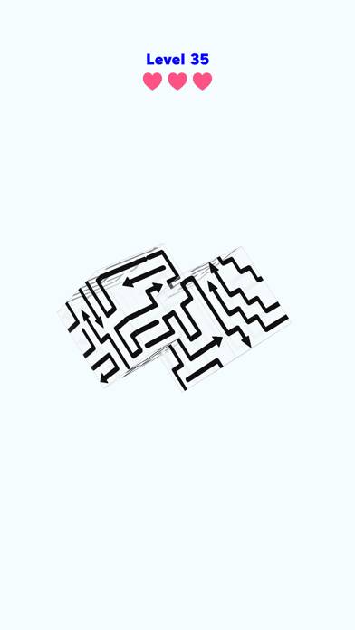 Arrow Cube Escape skärmdump av spelet