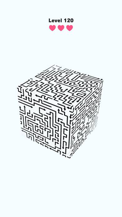 Arrow Cube Escape skärmdump av spelet