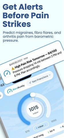BaroBuddy: Barometric Pressure