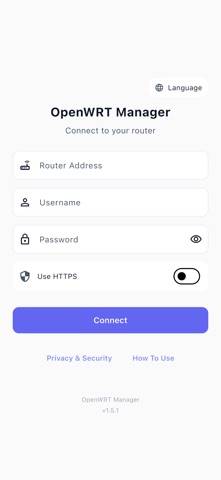 OpenWRT Manager
