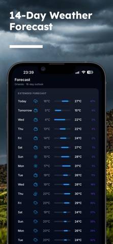 Radar Storm Weather Forecast App screenshot