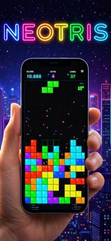 Neotris: Arcade Game captura de pantalla