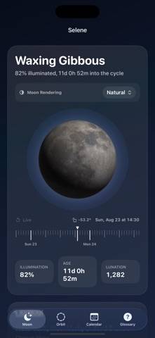 Selene Moon Calendar