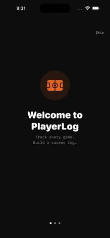 PlayerLog App screenshot