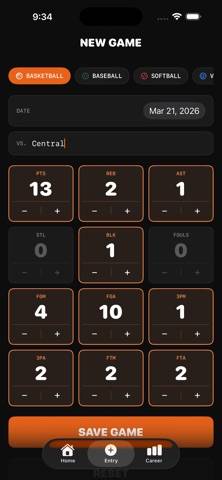 PlayerLog App screenshot