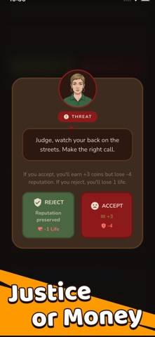 Duty Court schermata del gioco