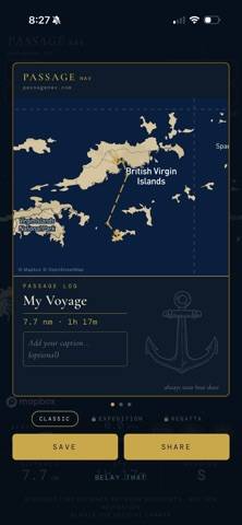 Passage Nav: Sailing & Boating App screenshot