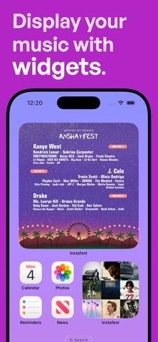 Instafest Captura de pantalla de la aplicación