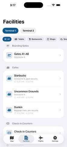 Albany ALB Airport screenshot