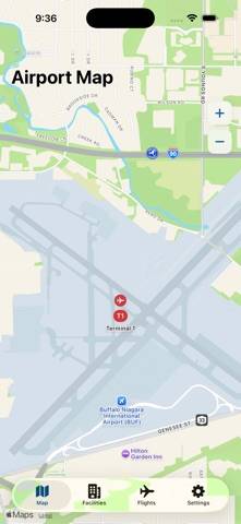 Buffalo Niagara BUF Airport App screenshot