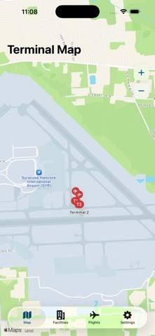 Syracuse SYR Airport App screenshot