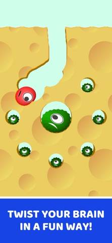 Hungry Balls! schermata del gioco