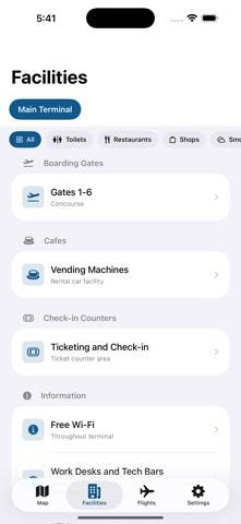 Roanoke ROA Airport App screenshot