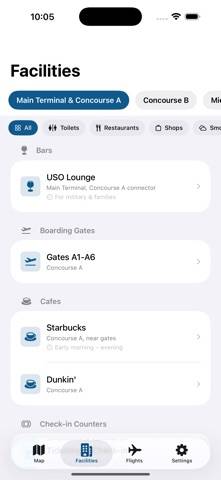 Washington IAD Airport App screenshot