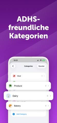 ListiQ – Einkaufszettel App App-Screenshot