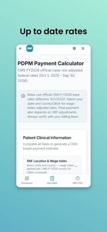 SNF Payment PRO App screenshot