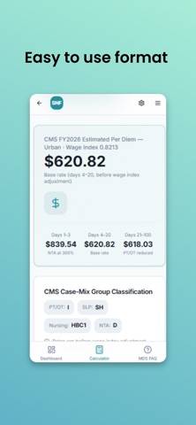 SNF Payment PRO App screenshot