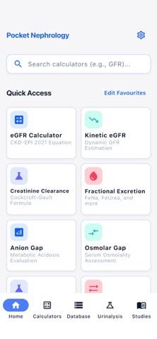Pocket Nephrology App-Screenshot