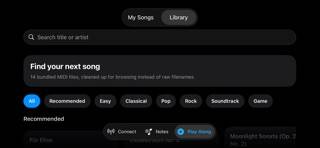 MidiFlow Piano Captura de pantalla de la aplicación