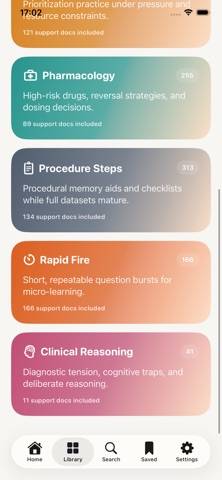Emergency Clinical Case App screenshot