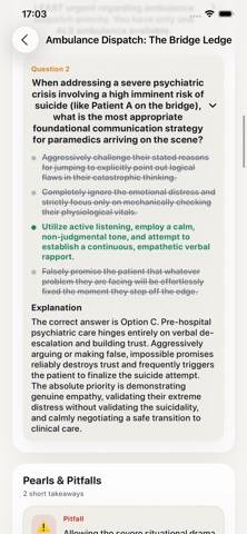 Emergency Clinical Case App screenshot