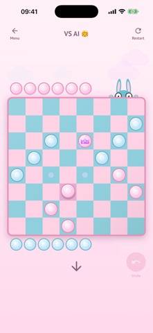 Kids Checkers No Ads game screenshot