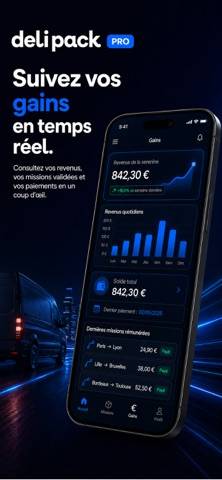 DELIPACK Pro Capture d'écran de l'application