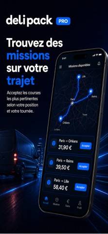 DELIPACK Pro Capture d'écran de l'application