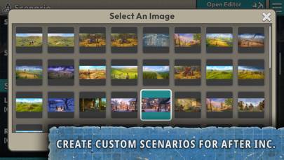 After Inc. Scenario Creator App screenshot