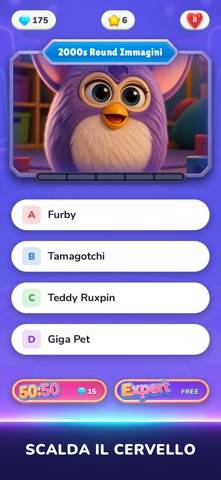 Flashback Trivia schermata del gioco