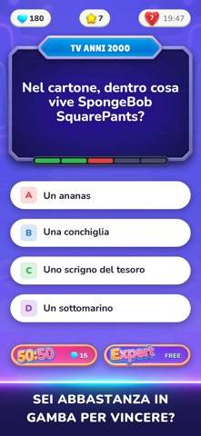 Flashback Trivia schermata del gioco
