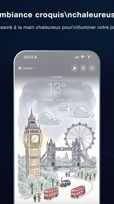 ClimeArt : Art météo IA Capture d'écran de l'application