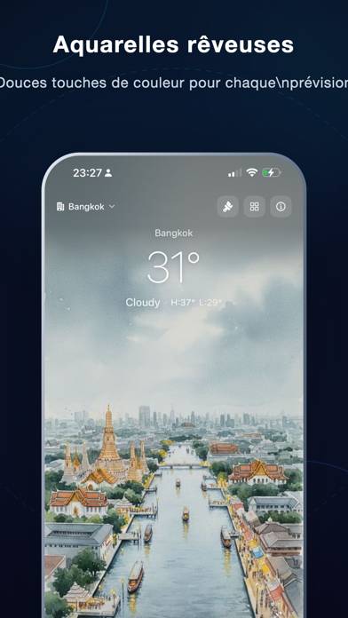 ClimeArt : Art météo IA Capture d'écran de l'application