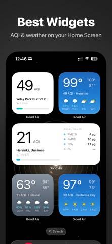 Good Air: Weather & AQI Widget screenshot #2
