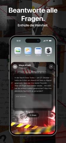 ColdTrace: Cold Case Mystery App-Screenshot